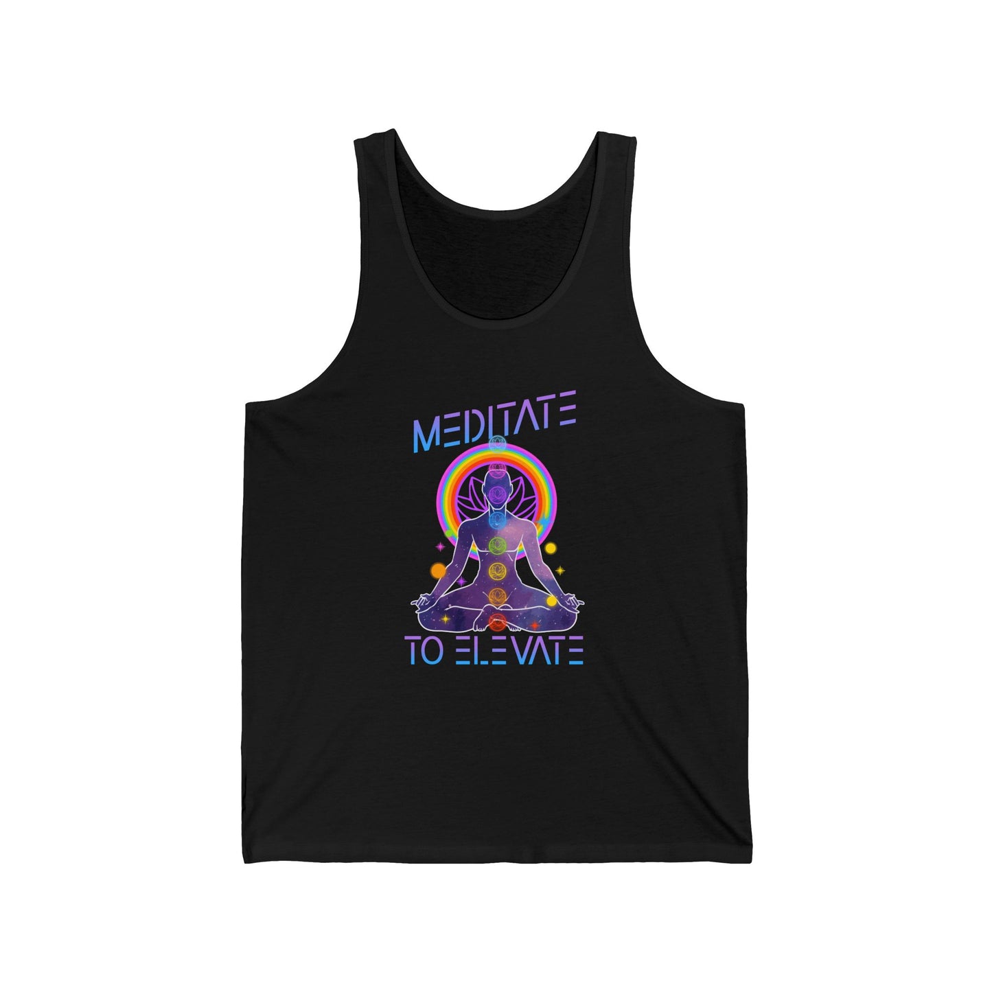 Meditate to Elevate Unisex Jersey Tank
