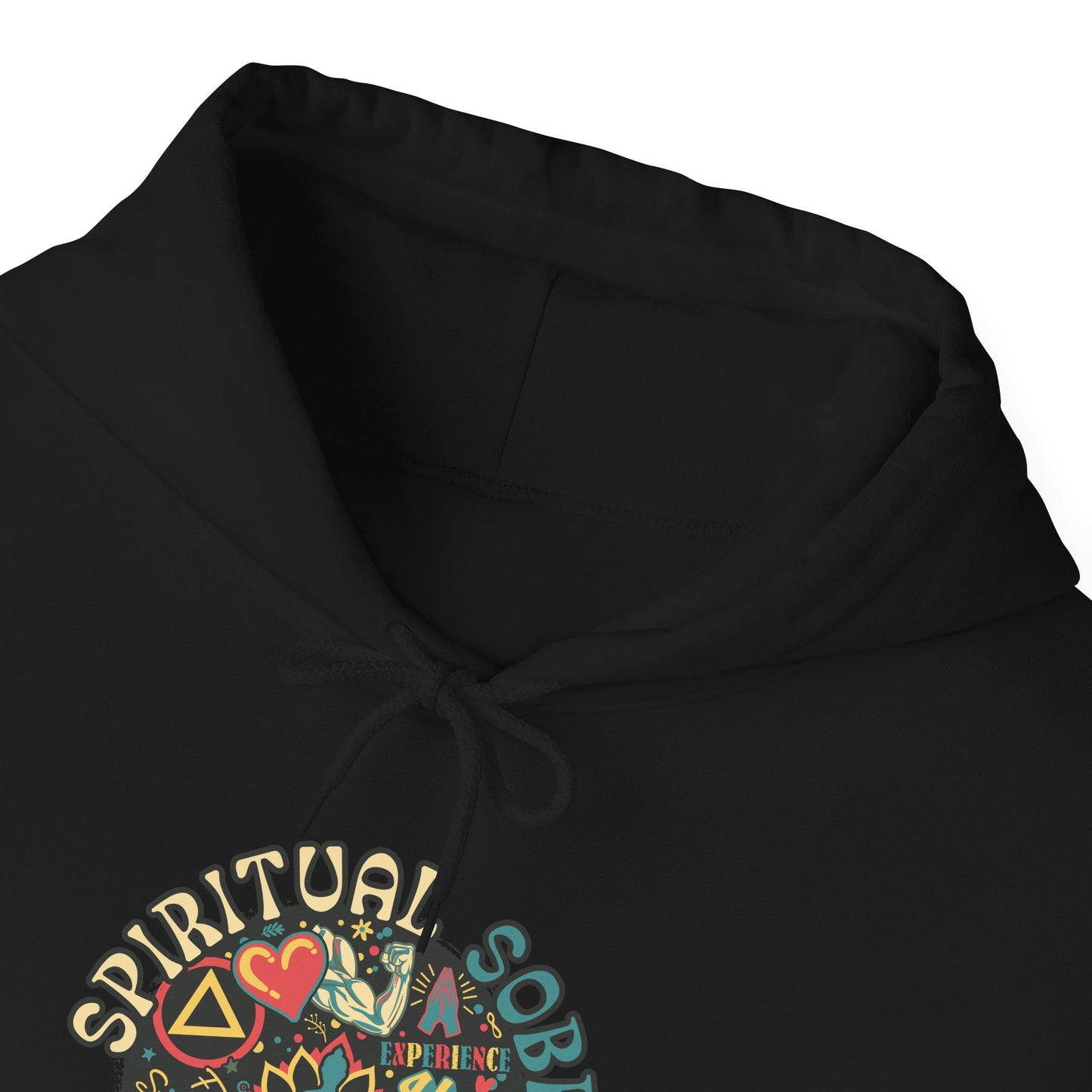 Spiritual Sober and Lit Unisex Heavy Blend™ Hooded Sweatshirt