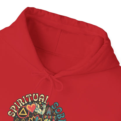 Spiritual Sober and Lit Unisex Heavy Blend™ Hooded Sweatshirt