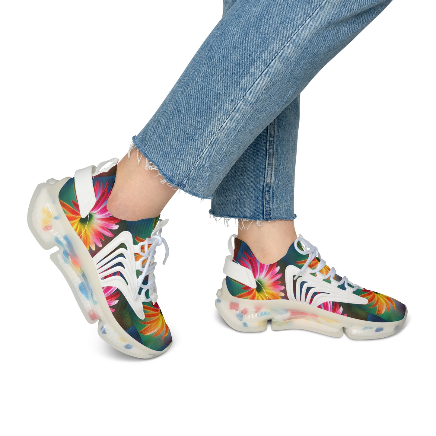 Psychedelic Daisy Sneakers