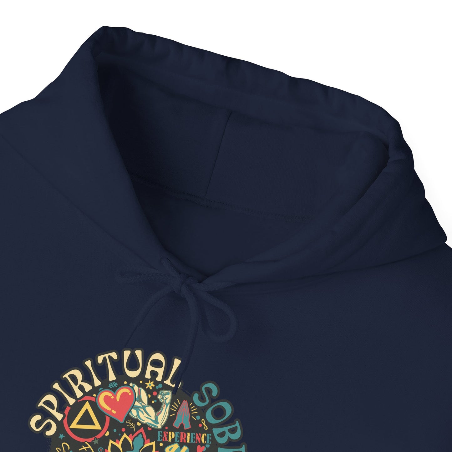 Spiritual Sober and Lit Unisex Heavy Blend™ Hooded Sweatshirt